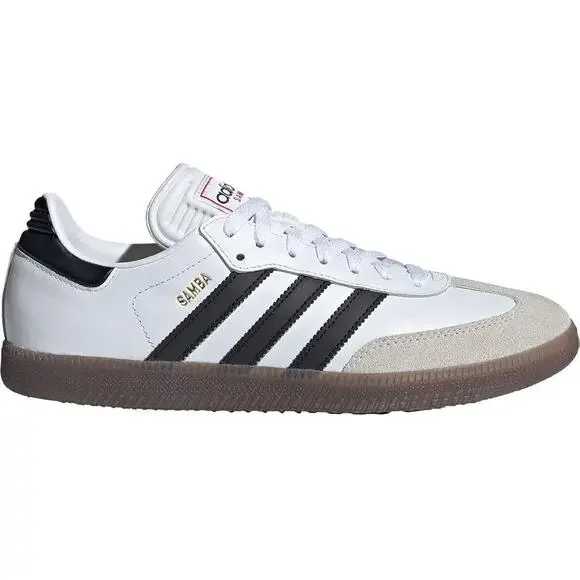NWT adidas Samba Indoor Shoes White/Black/Vivid Red Men’s 7.5